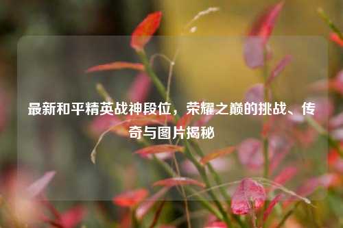 最新和平精英战神段位，荣耀之巅的挑战、传奇与图片揭秘