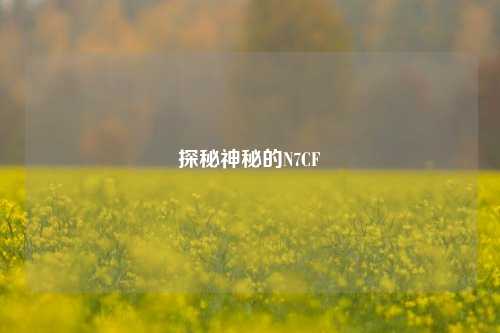 探秘神秘的N7CF