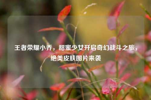 王者荣耀小乔,甜蜜少女开启奇幻战斗之旅,绝美皮肤图片来袭
