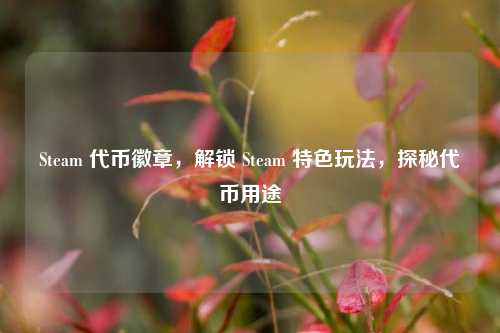 Steam 代币徽章,解锁 Steam 特色玩法,探秘代币用途