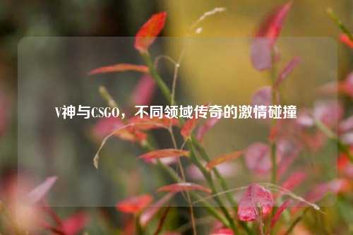 V神与CSGO，不同领域传奇的激情碰撞