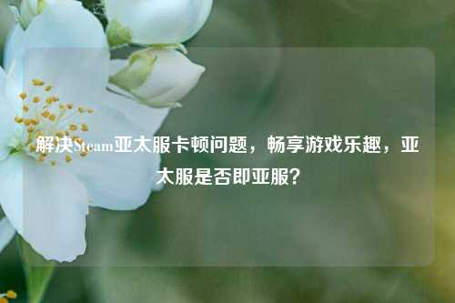解决Steam亚太服卡顿问题，畅享游戏乐趣，亚太服是否即亚服？