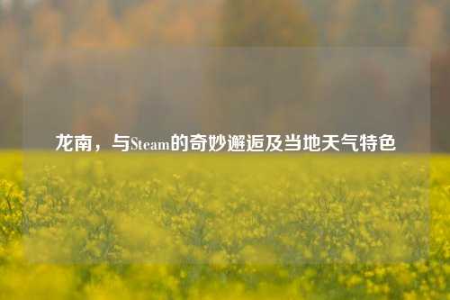 龙南，与Steam的奇妙邂逅及当地天气特色