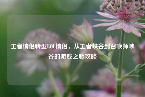 王者情侣转型LOL情侣,从王者峡谷到召唤师峡谷的游戏之旅攻略