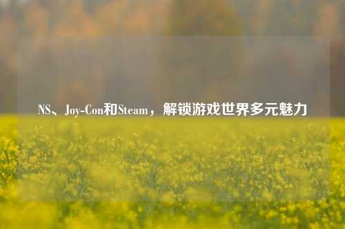 NS、Joy-Con和Steam，解锁游戏世界多元魅力