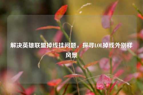 解决英雄联盟掉线挂问题，探寻LOL掉线外别样风景