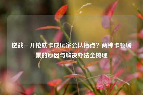 逆战一开枪就卡成玩家公认槽点？两种卡顿场景的原因与解决办法全梳理