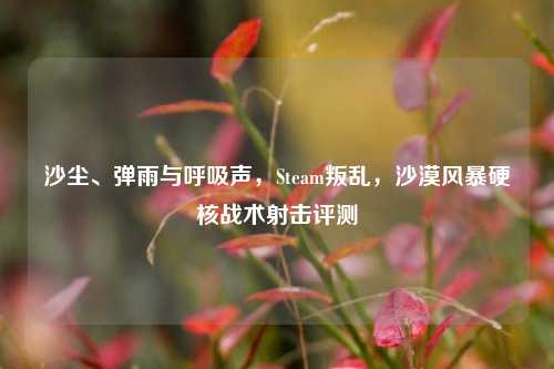 沙尘、弹雨与呼吸声，Steam叛乱，沙漠风暴硬核战术射击评测