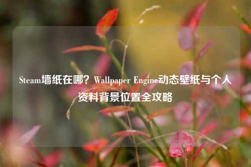 Steam墙纸在哪?Wallpaper Engine动态壁纸与个人资料背景位置全攻略