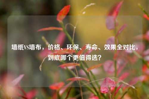 墙纸VS墙布，价格、环保、寿命、效果全对比，到底哪个更值得选？